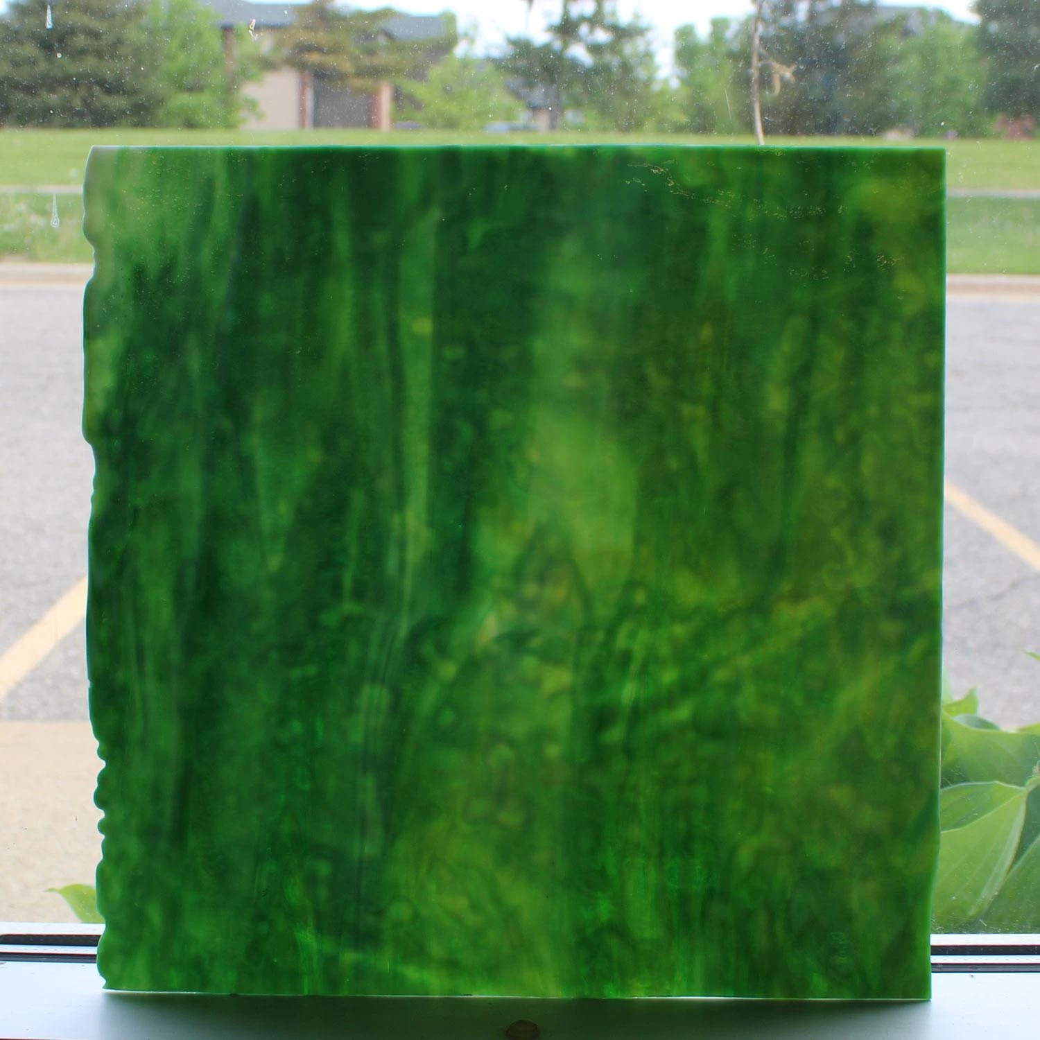 Uro Dark Green And Light Green Mottle - Image 2