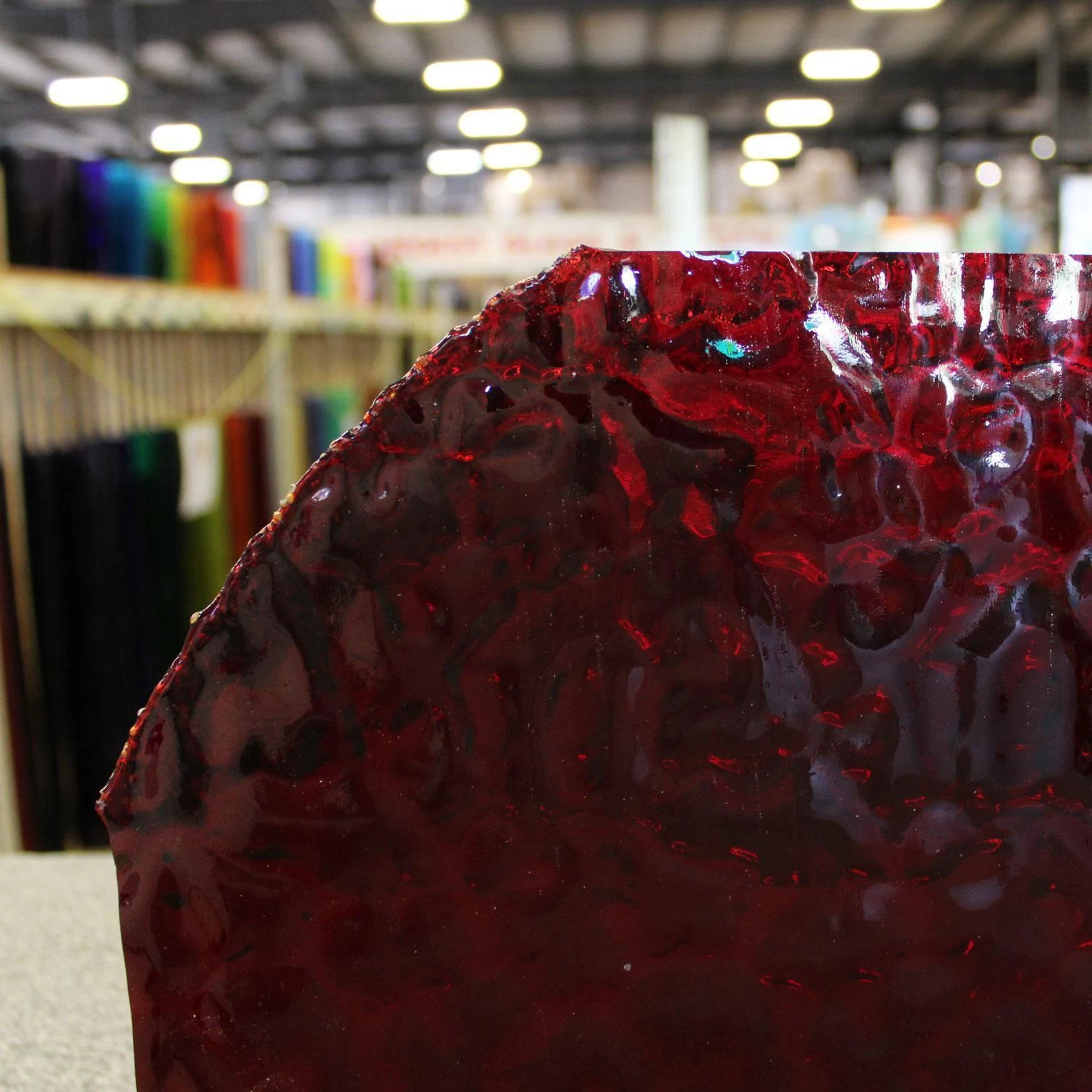 Wissmach Dark Red Transparent Flemish - Image 6