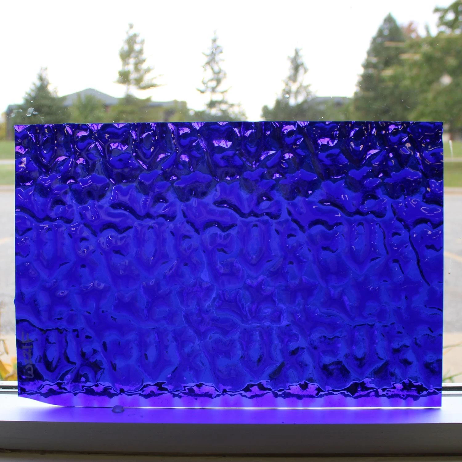 Wissmach Dark Copper Blue Transparent Flemish - Image 3