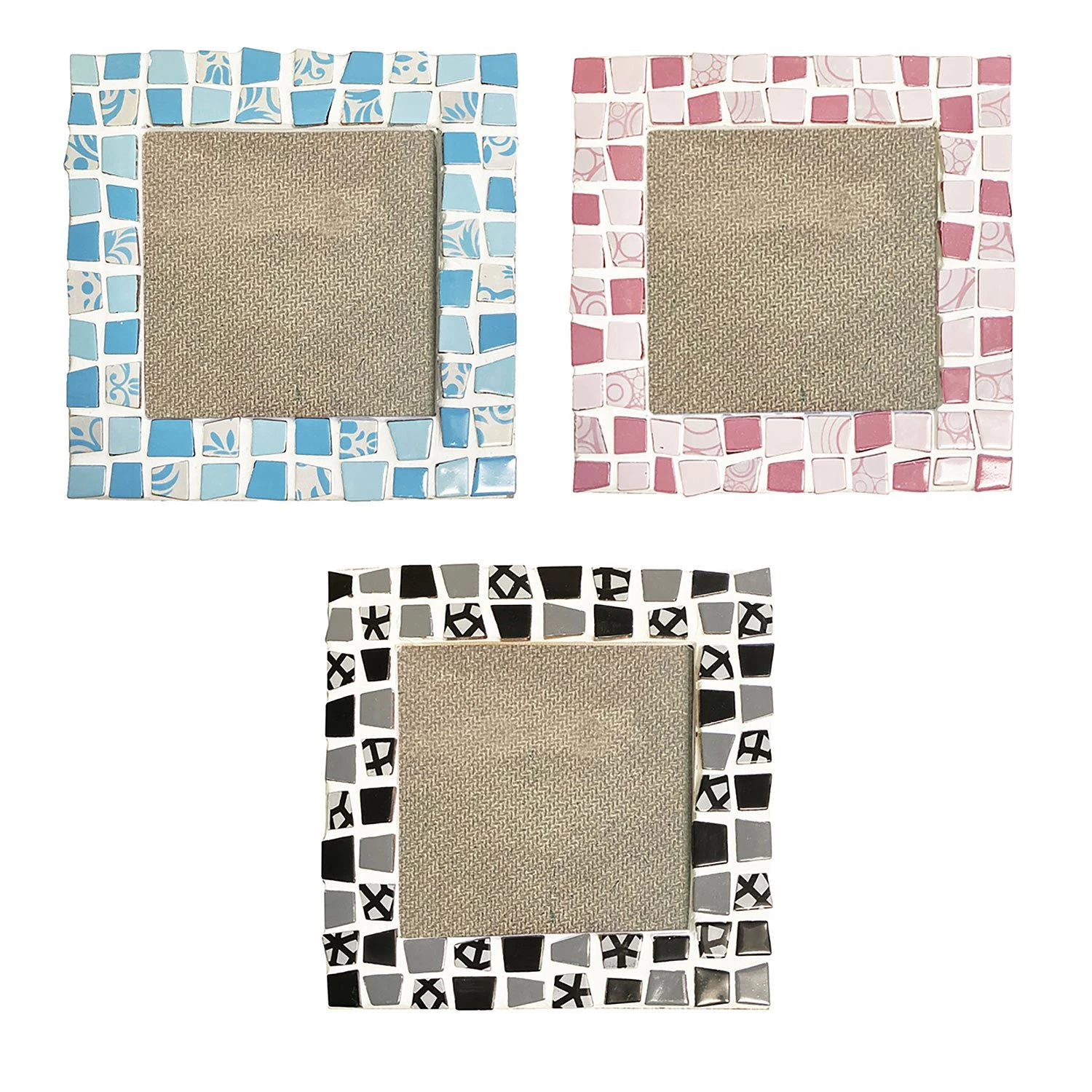 Mosaic Picture Frame Assortment - 3 Pack - Image 4