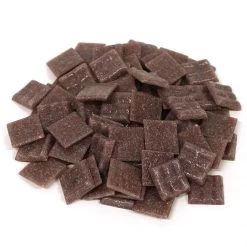 3/4" Fig Venetian Glass Tile - 1/2 Lb