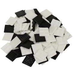 3/4" Chess Venetian Glass Tile Assortment - 1/2 Lb