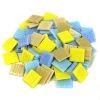 3/4" Seaside Venetian Glass Tile Assortment - 1/2 Lb