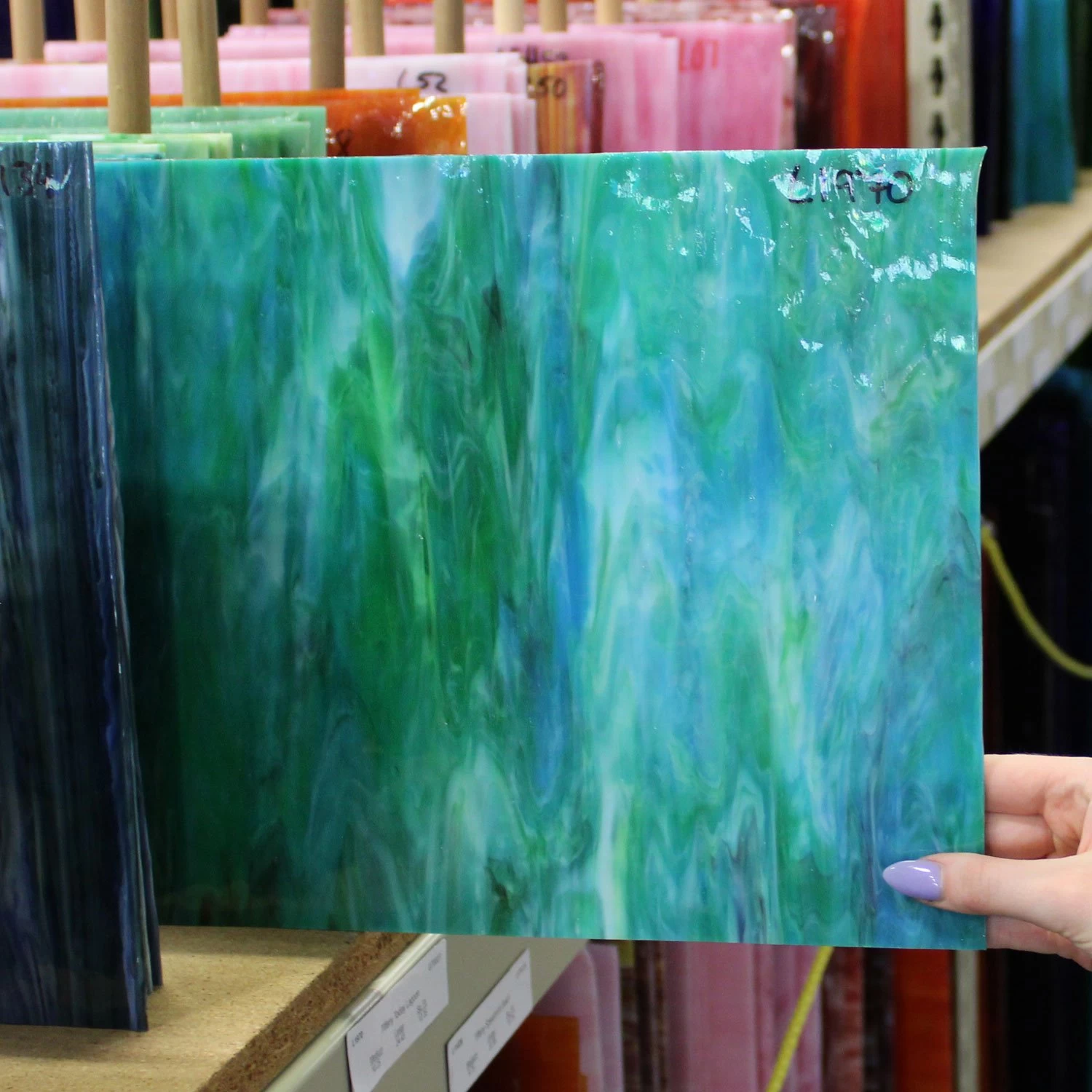 Tiffany Today Lagoon Opal Streaky - Image 5