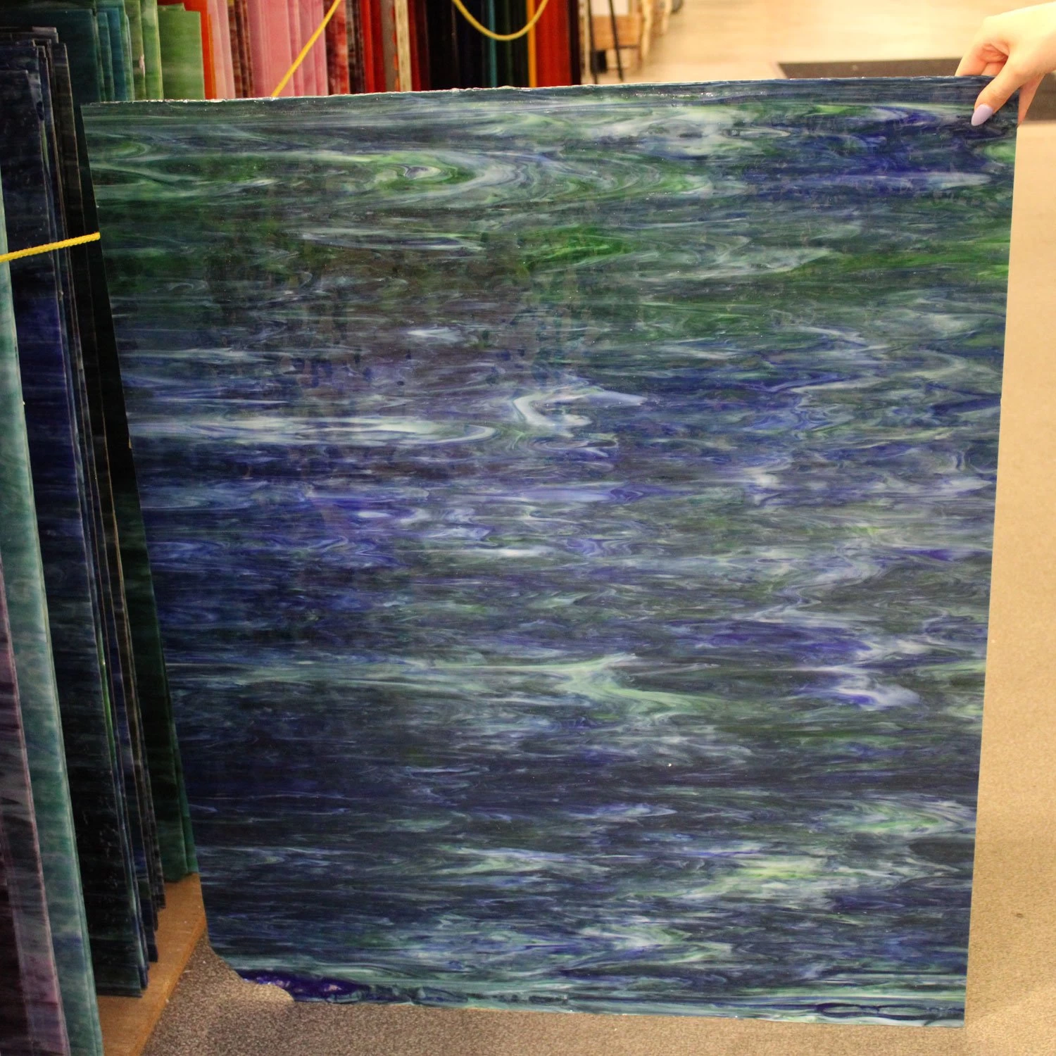 Tiffany Today Stormy Seas Opal Streaky - Image 6