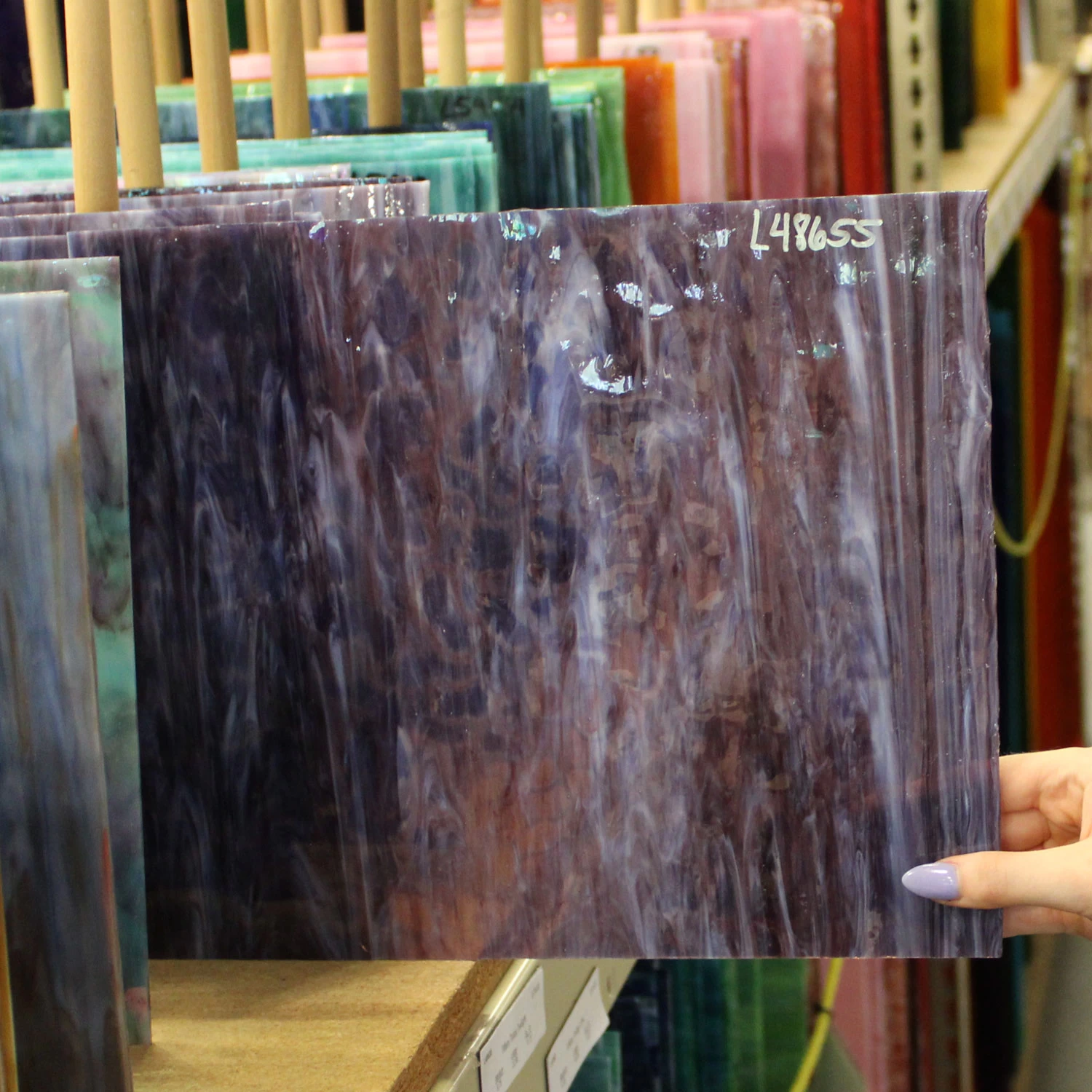 Tiffany Today Blackberry Spritz Opal Mottle - Image 5