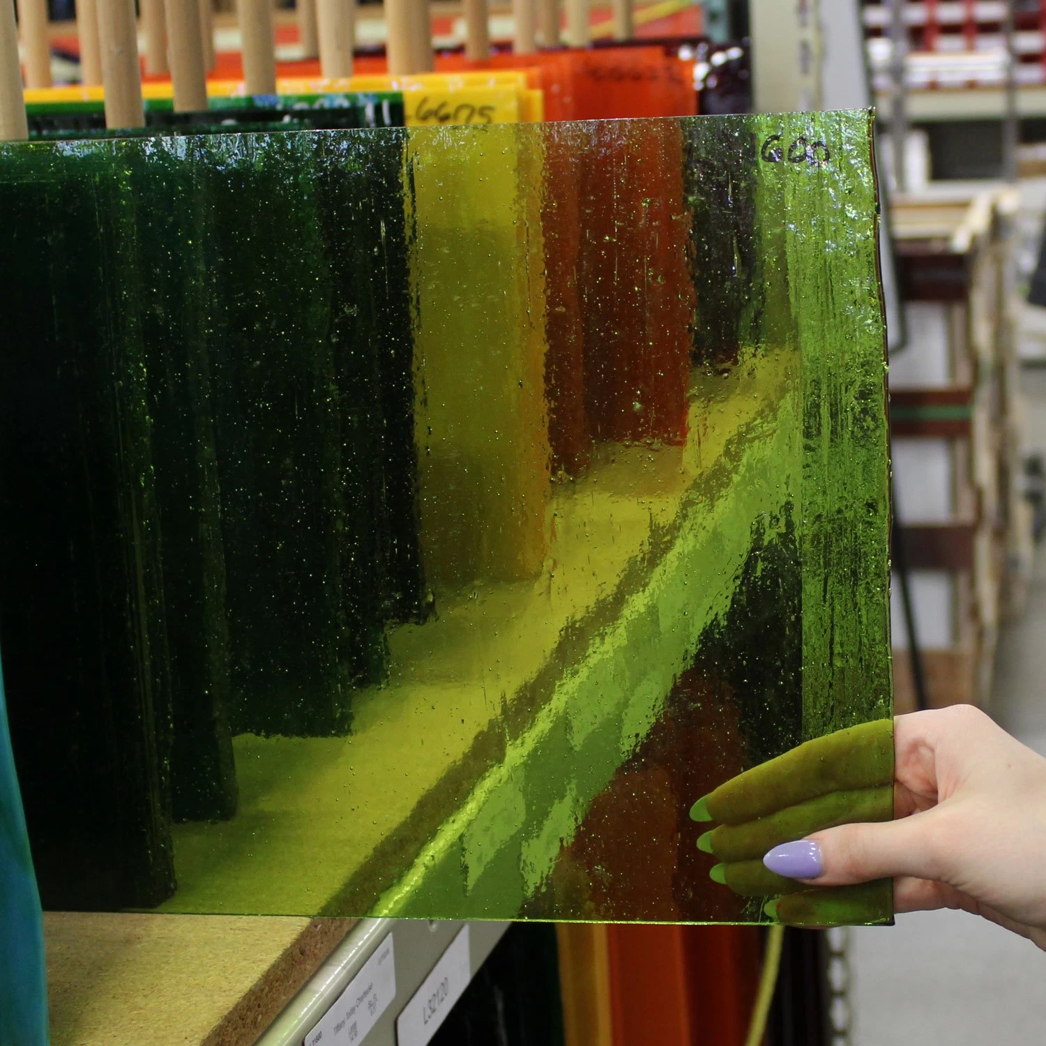 Tiffany Today Chartreuse Transparent - Image 5