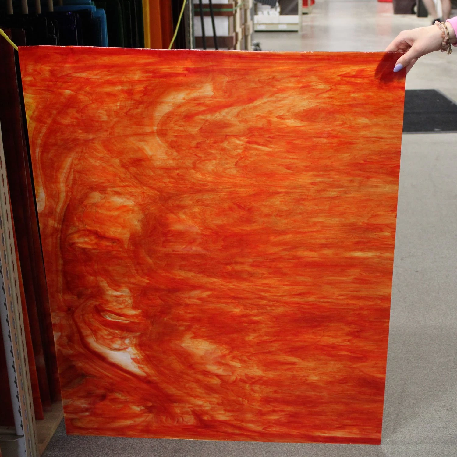 Tiffany Today Bonfire Opal Streaky - Image 6