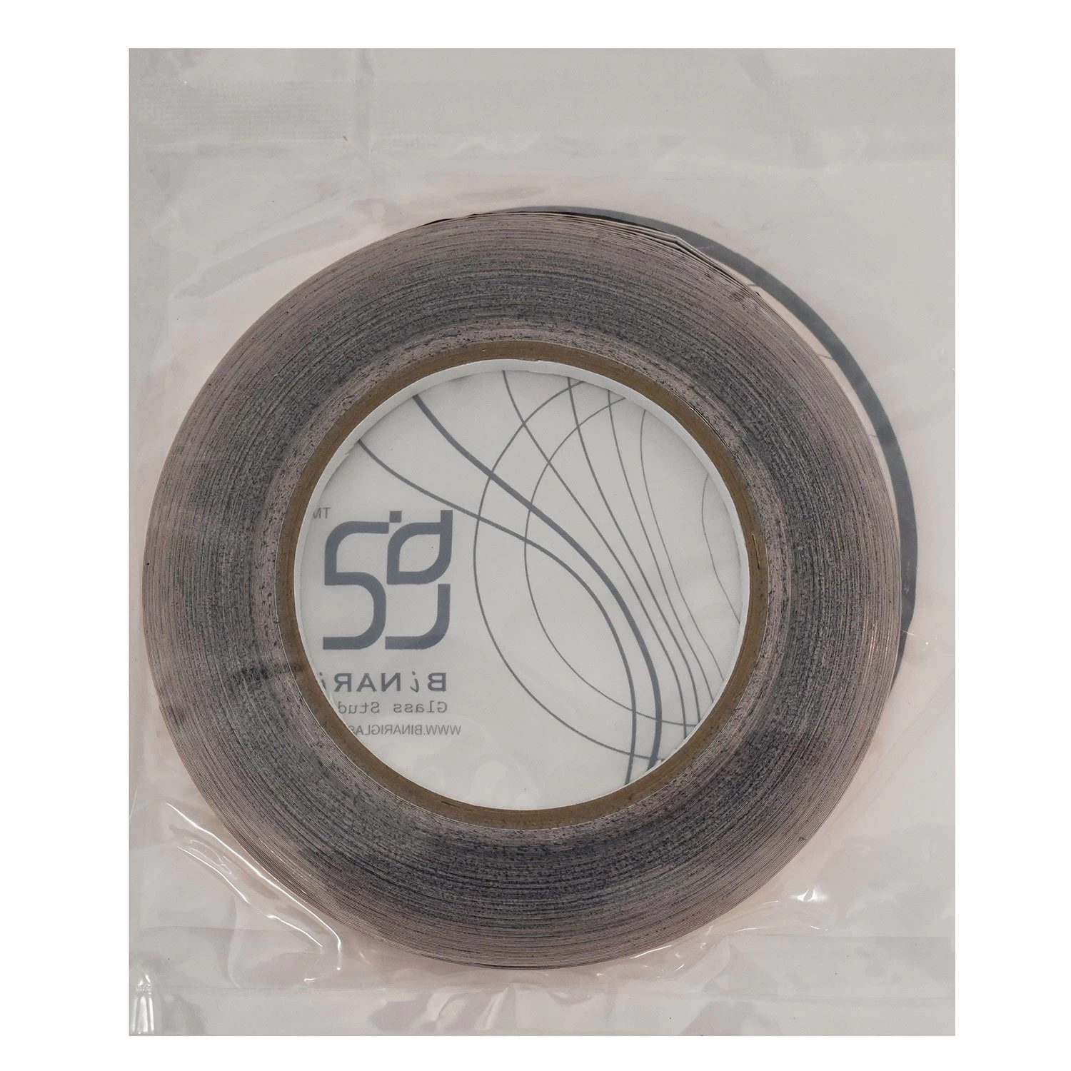 5/16" BiNARi Black Backed Copper Foil - 1.0 Mil - Image 2