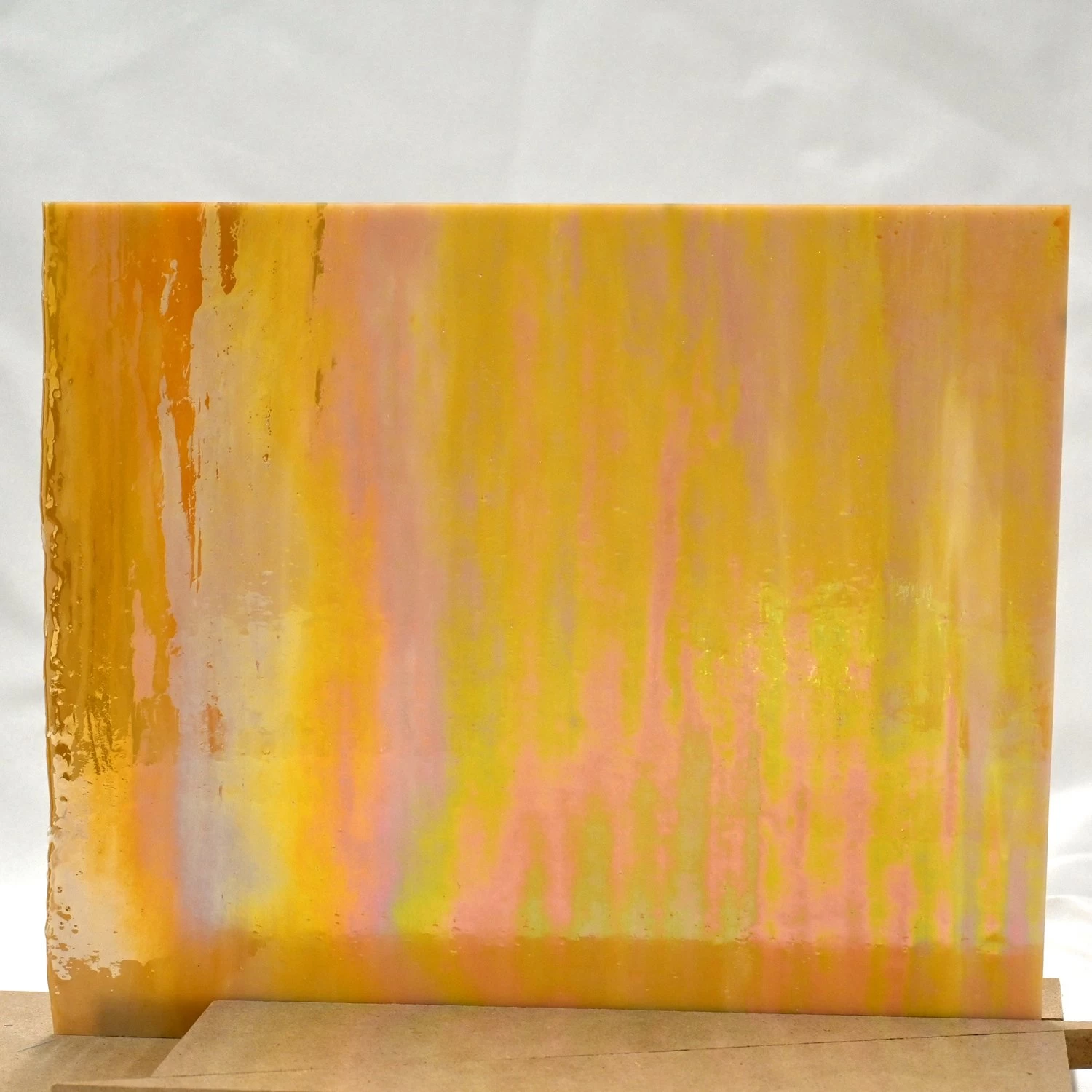 Tiffany Today Amber Iridized Opal Wispy - Image 2