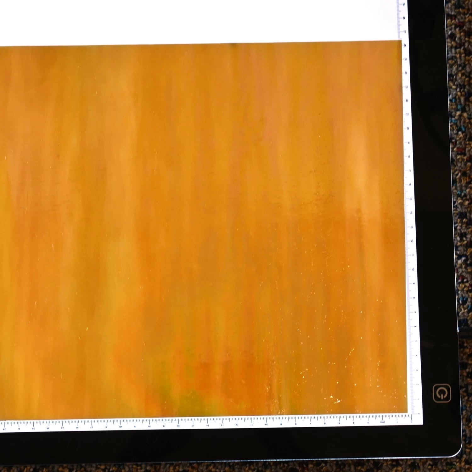 Tiffany Today Amber Iridized Opal Wispy - Image 3